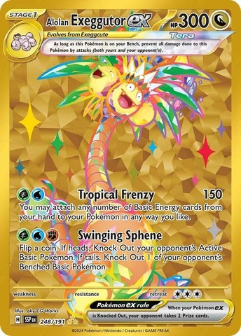 Alolan Exeggutor ex - 248/191 - Surging Sparks